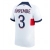 Paris Saint-Germain Presnel Kimpembe #3 Bortedrakt 2023-24 Kortermet